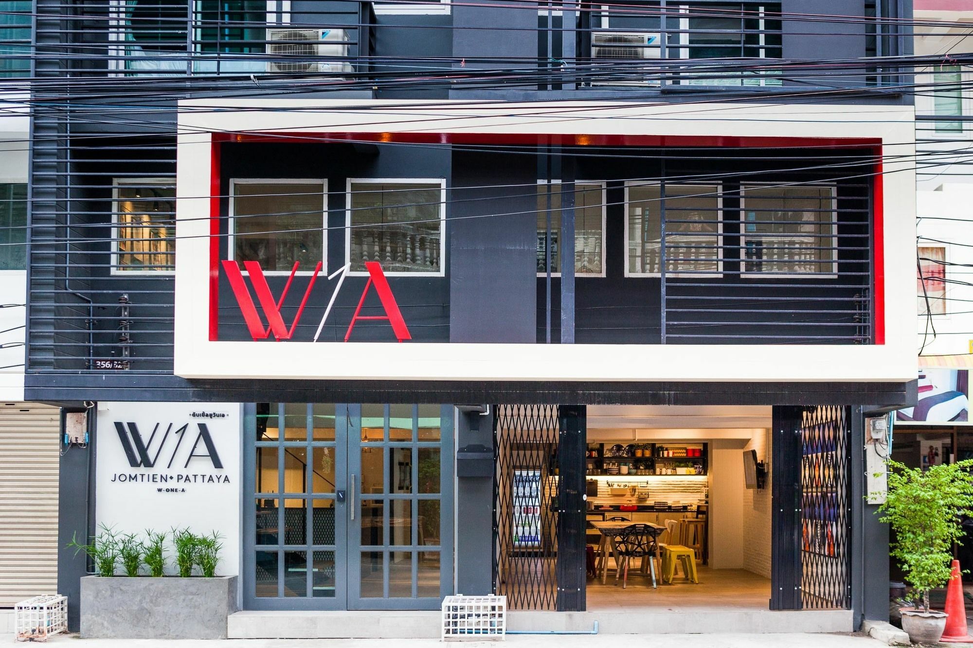 ホテル W1A Jomtien エクステリア 写真